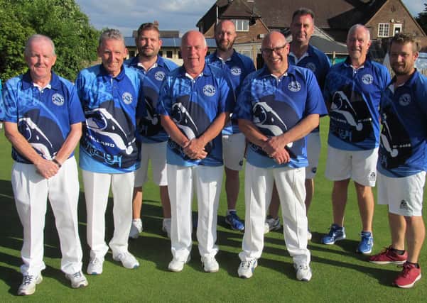 The Parkway team that won the Adams Cup Final against Peterborough & District.