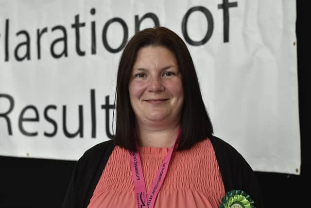 Kirsty Knight councillor for Orton Waterville.
