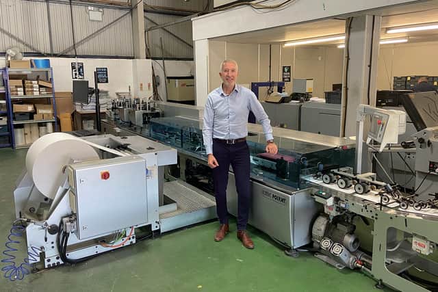 Stuart Speechley, director of KJS Print To Mail.