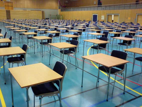 A level and GCSE exams have been replaced by teacher assessments this year