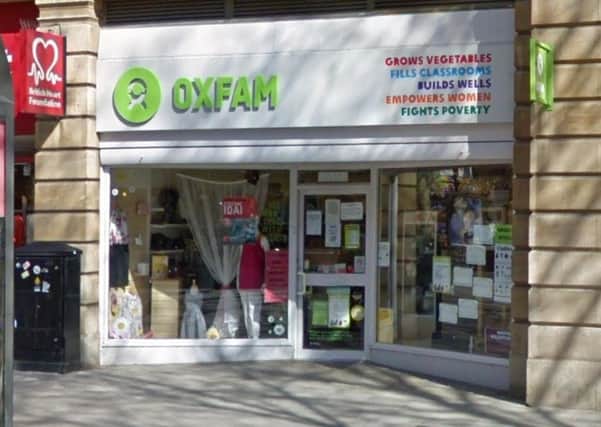 Oxfam store on Bridge Street.