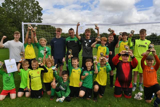 Club GK Goalkeeping School award presentations. Photo: David Lowndes.