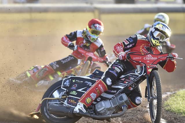Scott Nicholls chases his eight British title on Monday.