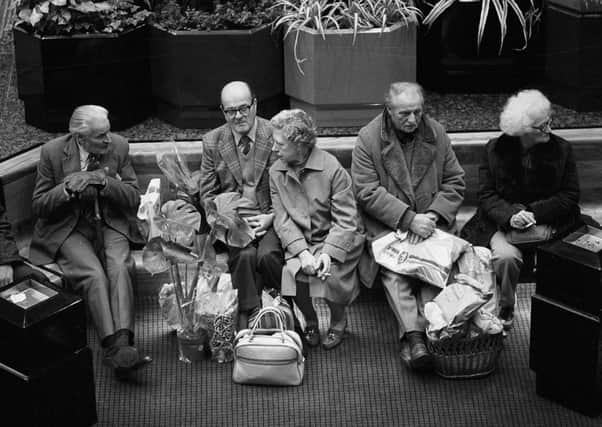 Do you recognise anyone in this picture taken by Chris Porsz in Queensgate in the 80s?