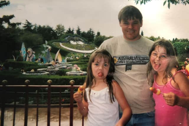 Courtney and Andrew at Disneyland