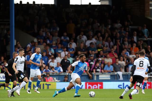 Nathan Thompson will be a key man for Posh against Cardiff City. Photo: Joe Dent/theposh.com.