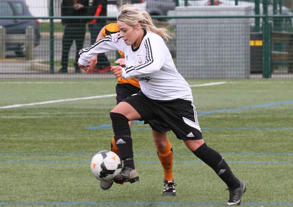 Cassie Steward in action for Peterborough Northern Star.