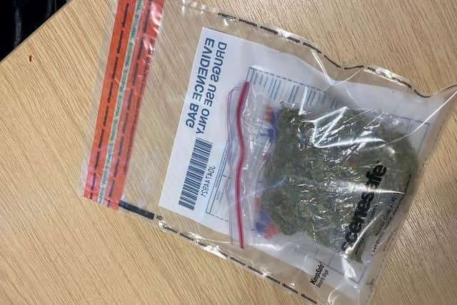 Suspected drugs found by police