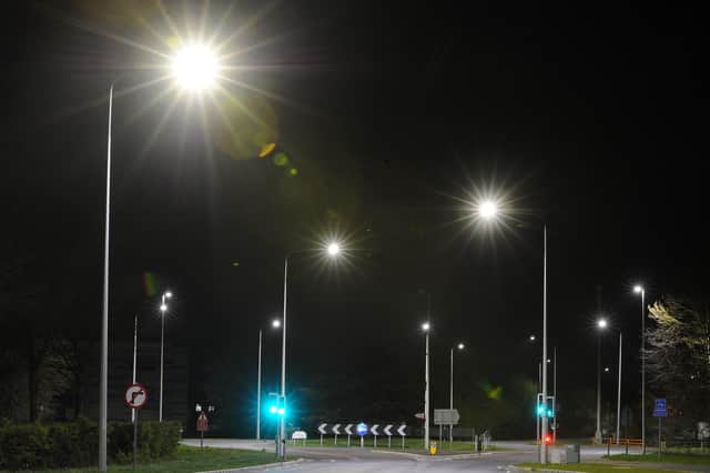 Street lighting between Lynchwood and Alwalton EMN-210804-234346009