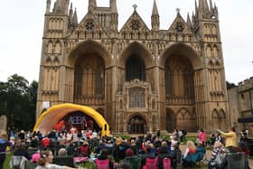 ABBA tribute concert at Peterborough Cathedral: Pictures: David Lowndes
