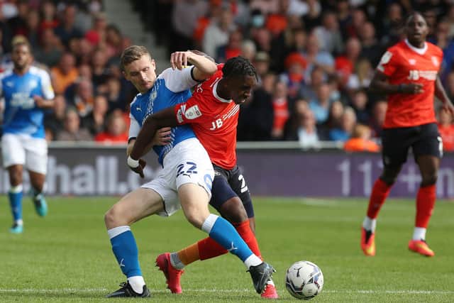 Ethan Hamilton (left) could leave Posh on transfer deadline day.