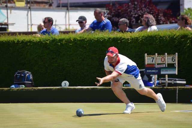 There was only disappointment at the Bowls England finals for Tristan Morton.