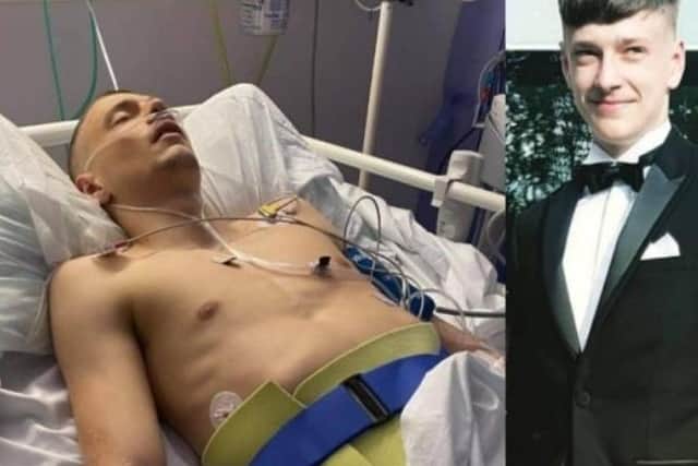 Remik remains in hospital nearly a month after the crash