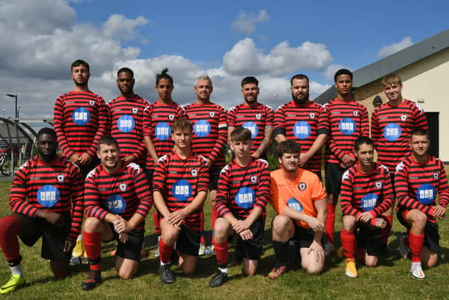 The Park Farm Pumas team beaten 3-1 by Tydd Reserves in Division Three of the Peterborough League last weekend.