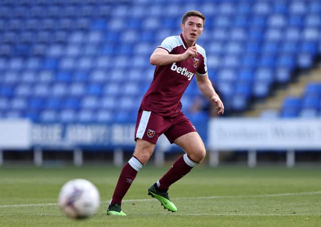Conor Coventry playing for West Ham in pre-season. Photo: Marc Atkins/Getty Images.
