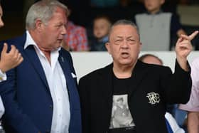 Barry Fry (left) and David Sullivan together at West Ham United. Photo: Tony Marshall/Getty images