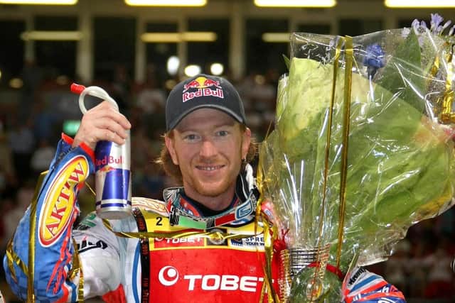 Three -time world champion Jason Crump is back at the Showground with Ipswich on Monday.