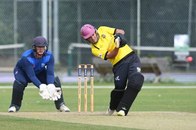 David Clarke top scored with 87 for Peterborough Town at Horton House.