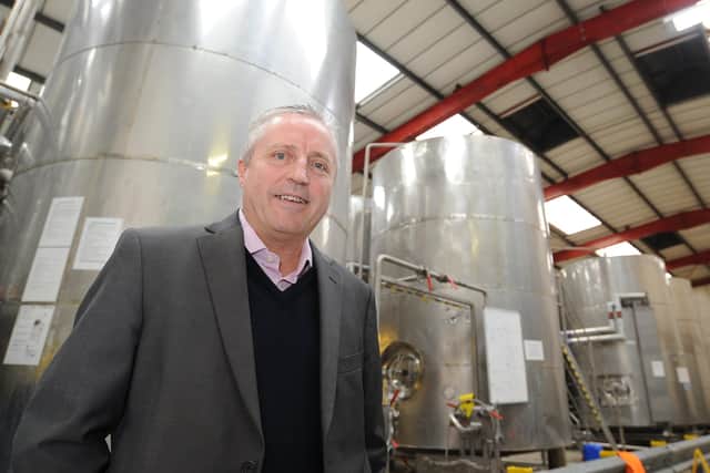 Adrian Posnett, managing director of Oakham Ales at Woodston EMN-200219-160426009
