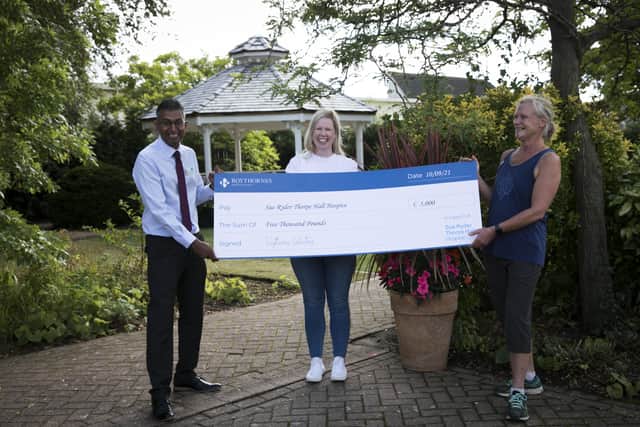 Left to right - Nilesh Patel, Catherine Rickett, Vember Mortlock.