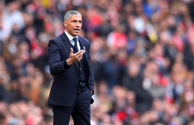 Chris Hughton (Photo by Catherine Ivill/Getty Images).