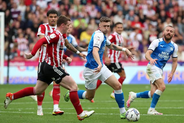 Jack Taylor (blue) has finally returned to full fitness. Photo: Joe Dent/theposh.com.