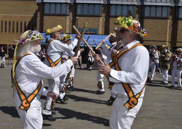 Look out for a day of morris dancing in the city centre on Saturday