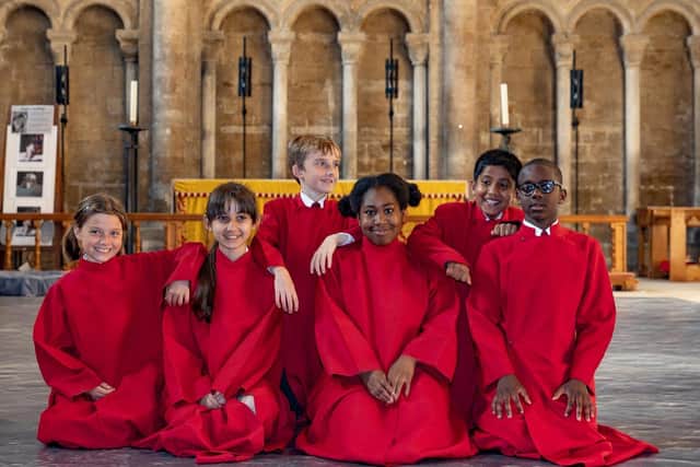 Children can find out what it is like to be a chorister for a day. Pic: Terry Harris