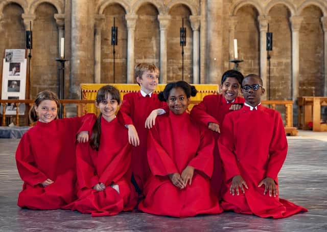 Children can find out what it is like to be a chorister for a day. Pic: Terry Harris