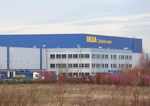The IKEA Distribution Centre at Fletton.