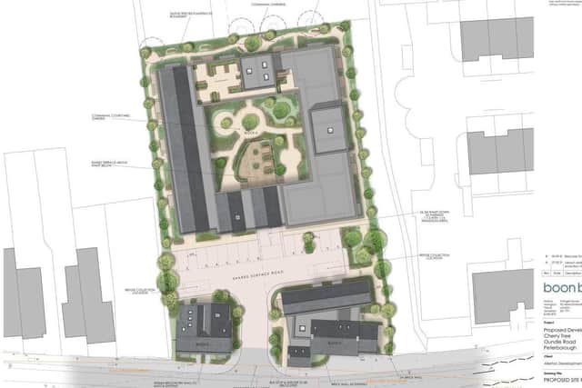 Site plans for the development.