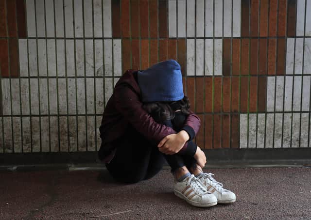 Around a fifth of children in Peterborough are unhappy with their mental health, according to a survey. Photo: PA EMN-210110-122425001