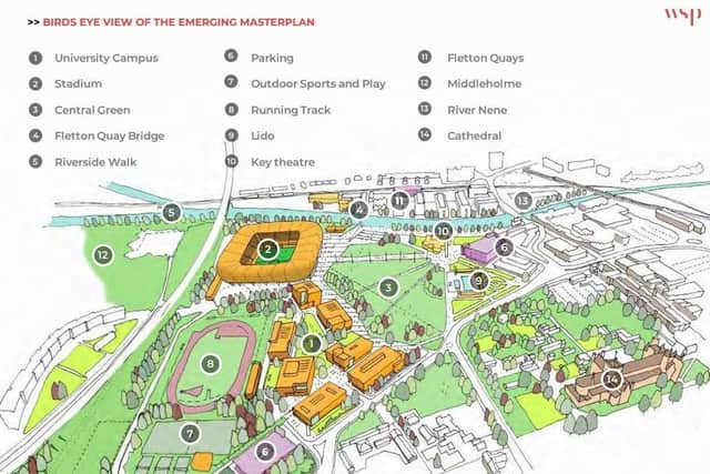 A general view of the how the embankment could look.