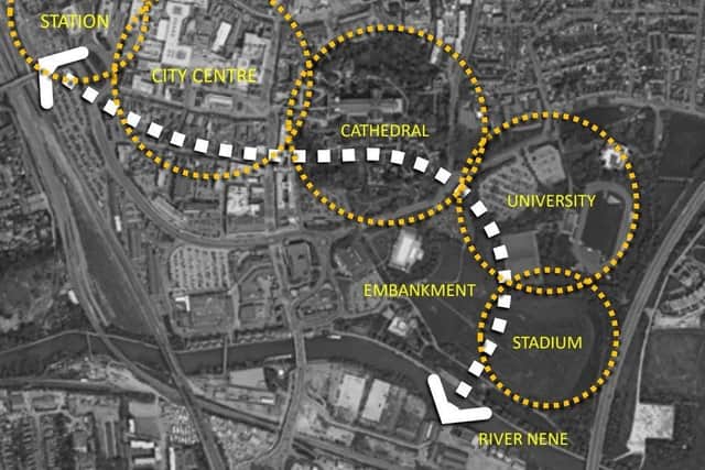 A general view of the how the embankment could look.