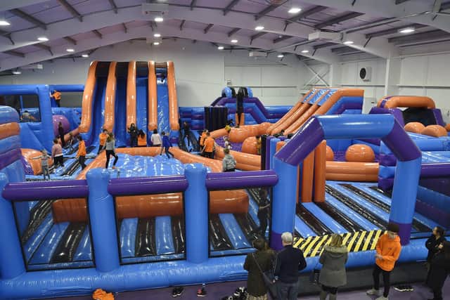 Inflata Nation launch at PE1 , Eye Road, Peterborough. EMN-200118-125918009