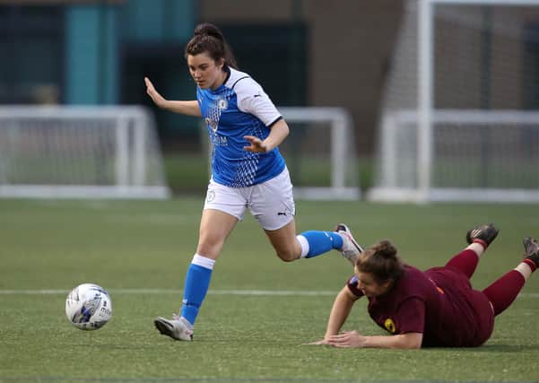 Jess Driscoll scored for Posh Women against Boldmere St Michael.