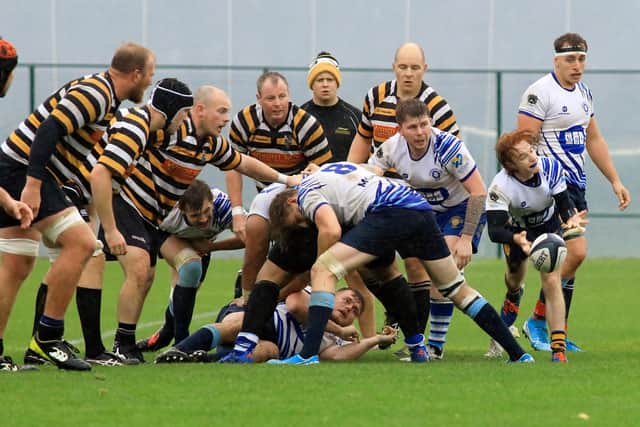 Ollie Hunter in action for Peterborough Lions at Oadby Wyggstionians. Photo: Mick Sutterby.