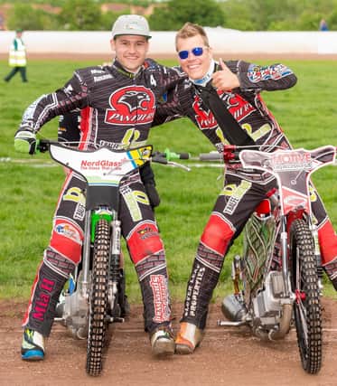 Emil Grondal (left) and Ulrich Ostergaard. Photo: Steve Hone.