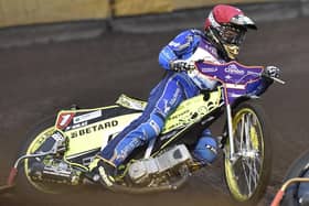 Artum Laguta during his excellent display for Panthers against Ipswich. Photo: David Lowndes.