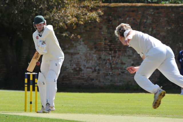 Jonathan Cheer batting for Bourne against Market Deeping. Photo: Chris Lowndes.