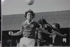 Billy Kellock in action for Posh.