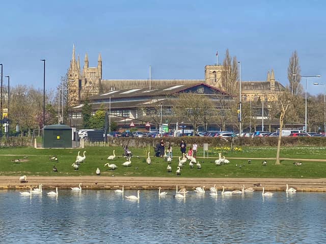 Fletton Quays and the Embankment have been considered as options for the Youth Zone. Photo: Toby Wood.