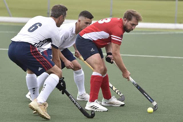 Joe Finding on the ball for City of Peterborough v Banbury. Photo: David Lowndes.