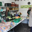 The opening of the new community pantry in Whittlesey.