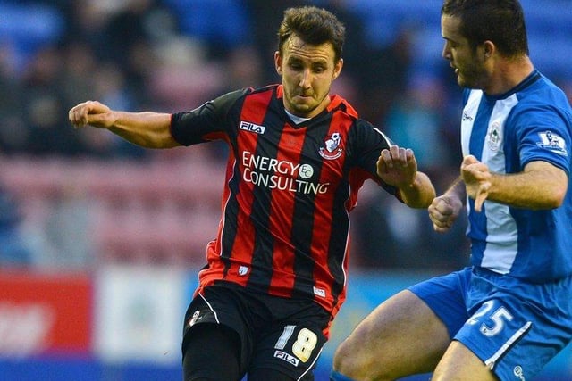 From Crawley to AFC Bournemouth, 2012. Posh were reportedly interested in a prolific non league goalscorer, but he made a big money move to Bournemouth. He found the Football League a challenge though and, after several free transfer and loan moves, he was back in non-league football by 2016 and played for Bashley last season.