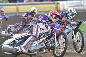 Niels-Kristian Iversen in action for Panthers against Wolves. Photo: David Lowndes.