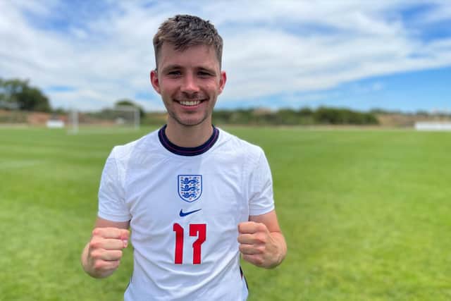 Will Palmer played for England at the Deaf World Cup