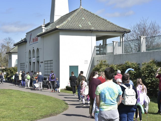 There are often queues to get in