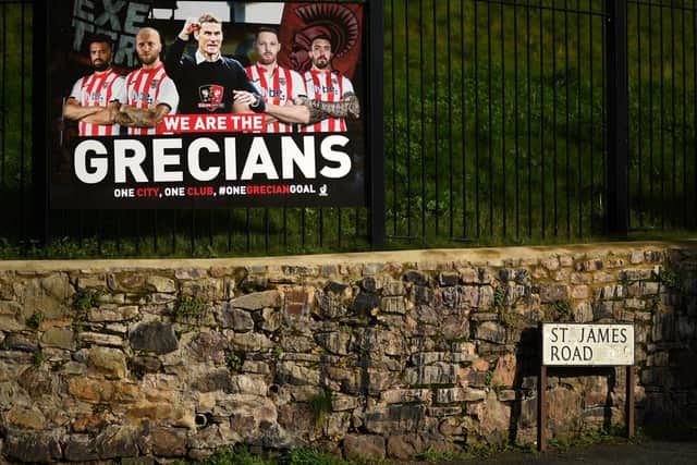 Exeter City FC. Photo: Getty Images.