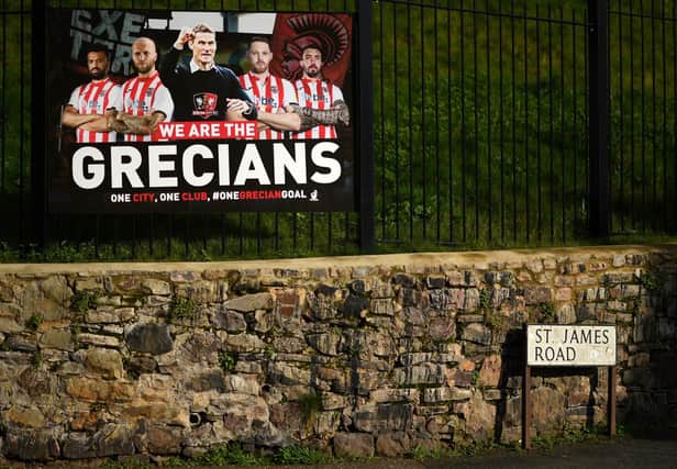 Exeter City FC. Photo: Getty Images.